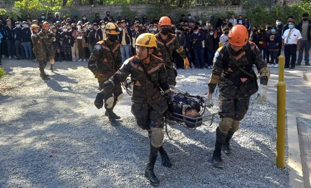 Simulacro en la Quinta Brigada ‘espantó’ el sueño de los vecinos imagen de la publicación