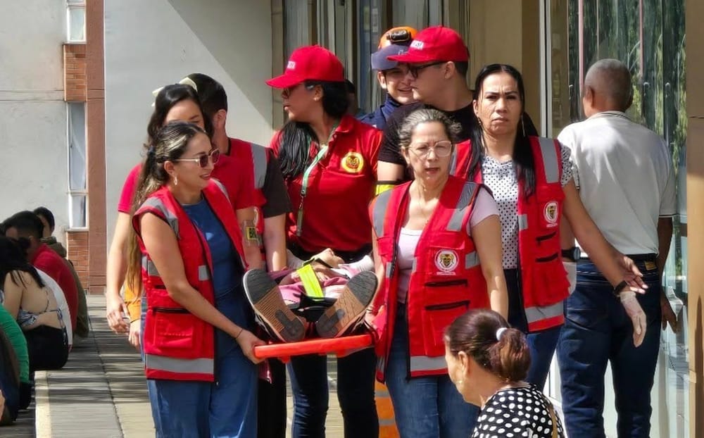 Gran capacidad de respuesta en simulacro de Piedecuesta imagen de la publicación