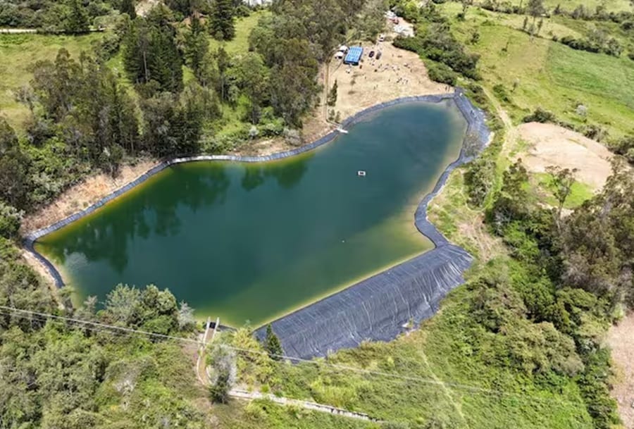 Entregado nuevo embalse de agua en Málaga para surtir del líquido la Provincia Garcia Rovira imagen de la publicación