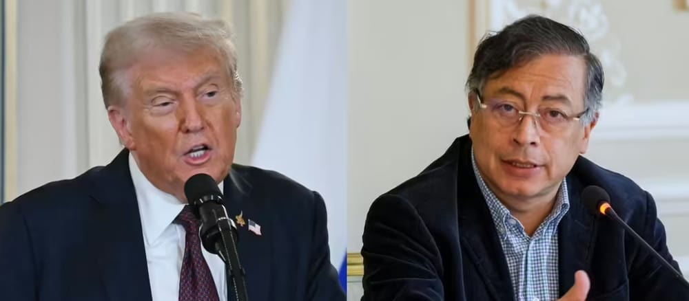Donald Trump calificó a Gustavo Petro de “lunático con muchos problemas mentales” imagen de la publicación