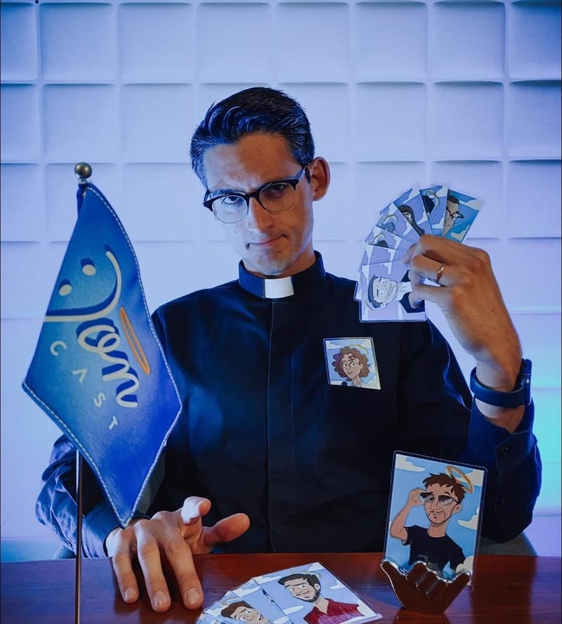 Sacerdote fitness e influencer causa polémica imagen de la publicación