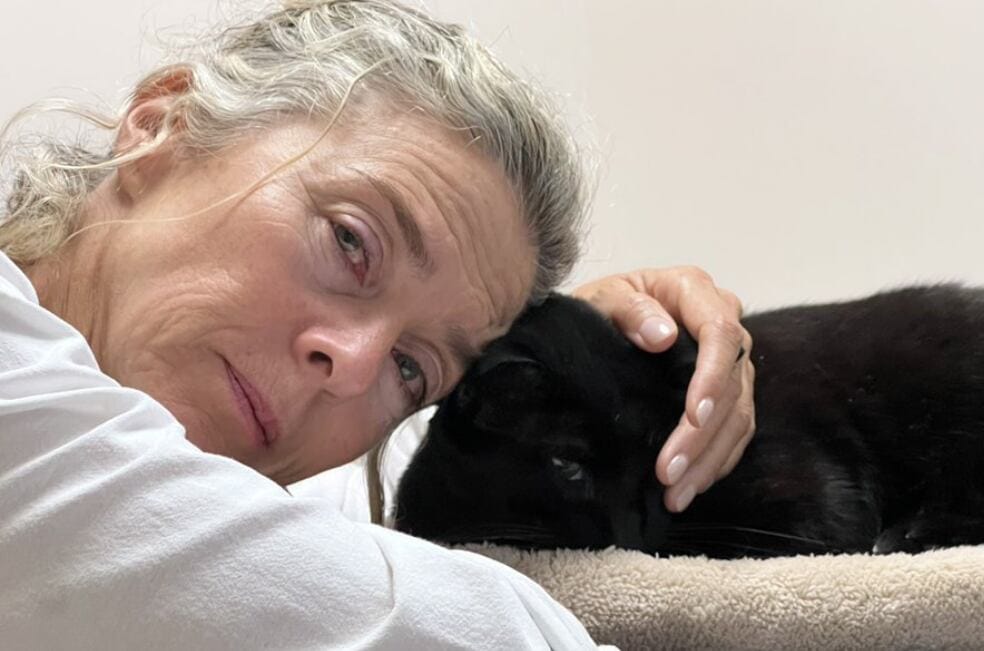 Margarita Rosa de Francisco conmovió a Colombia con la despedida a su gato Cholo imagen de la publicación