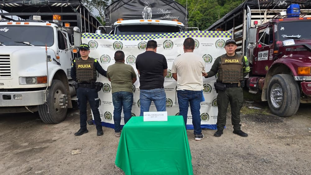 Así cayó la banda que robó ganado por $180 millones en Santander con rumbo a Bucaramanga imagen de la publicación