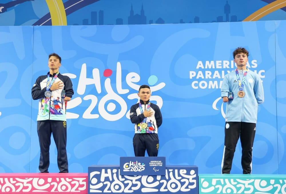 Santandereano Santiago León de nuevo medallista de oro en Chile imagen de la publicación