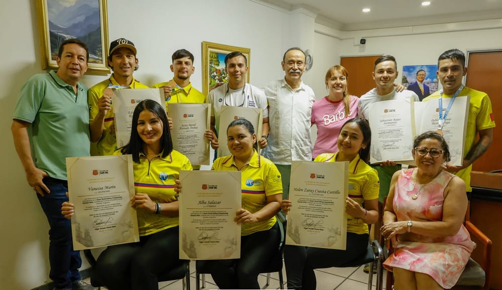 Reconocimiento a deportistas de la ‘Perla del Fonce’ imagen de la publicación