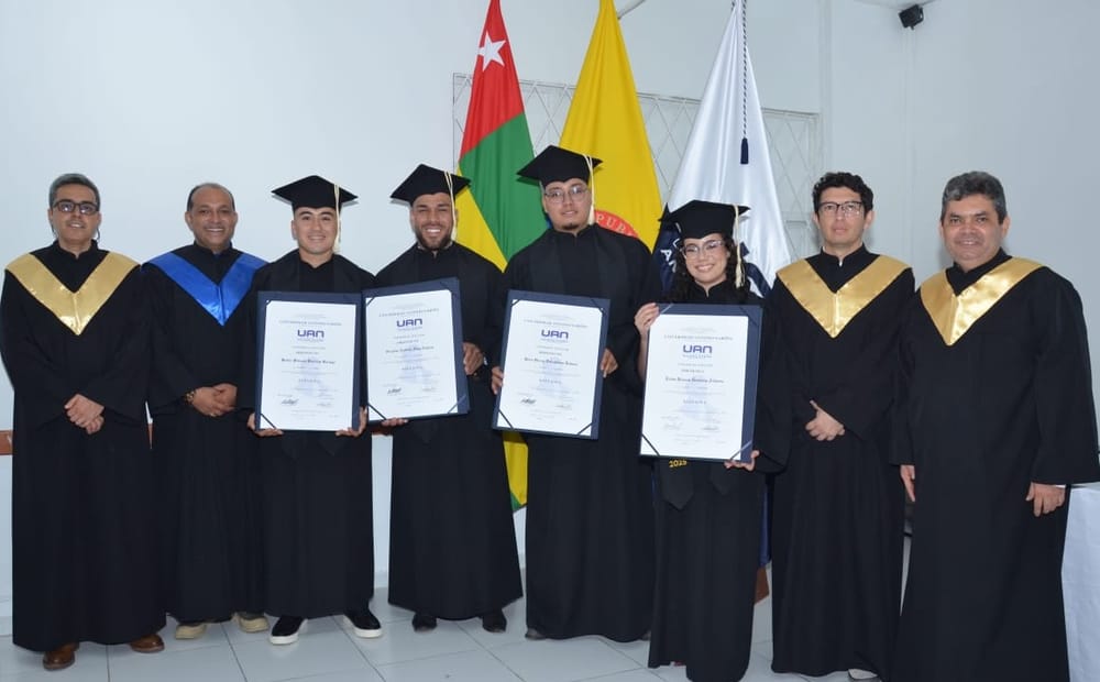 Ceremonia de grados Universidad Antonio Nariño imagen de la publicación