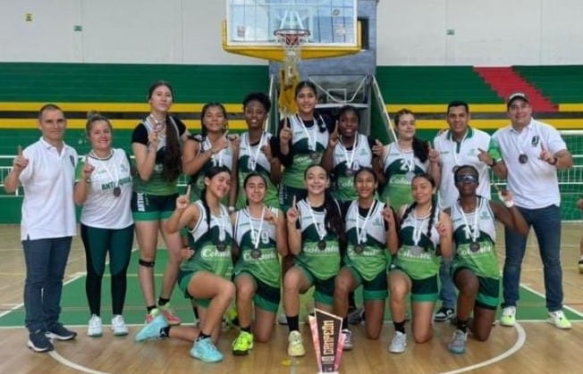 Antioquia campeón nacional de Baloncesto Femenino U14 imagen de la publicación