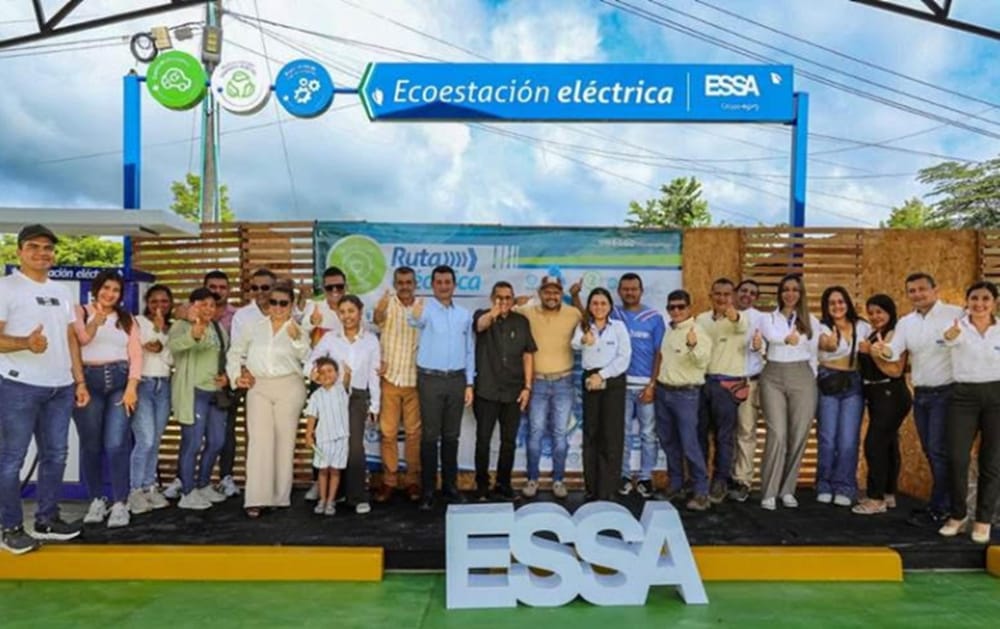 ESSA inaugura en San Alberto ecoestación eléctrica que se conecta al corredor verde del país imagen de la publicación