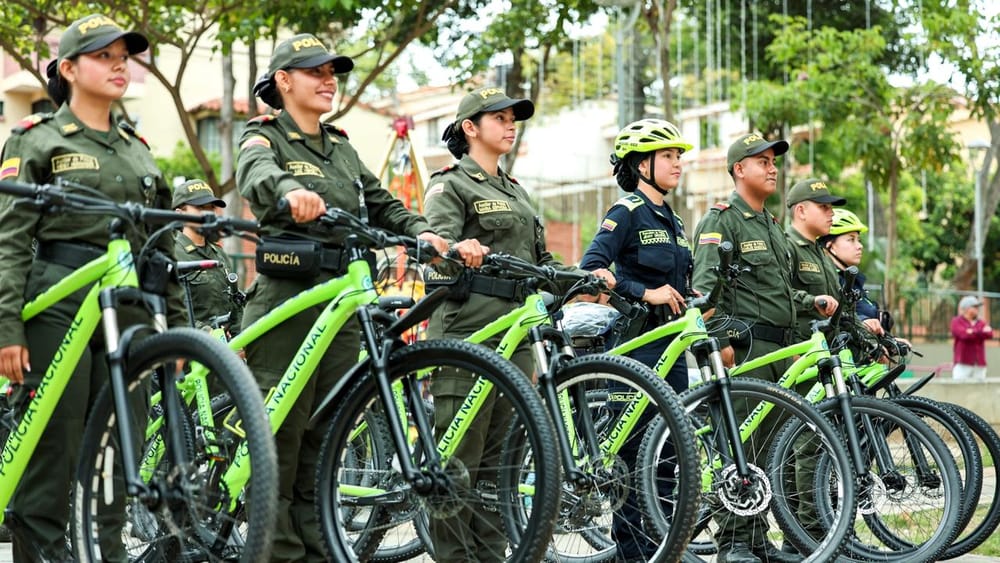 Floridablanca con seguridad sobre ‘caballitos de acero’ imagen de la publicación