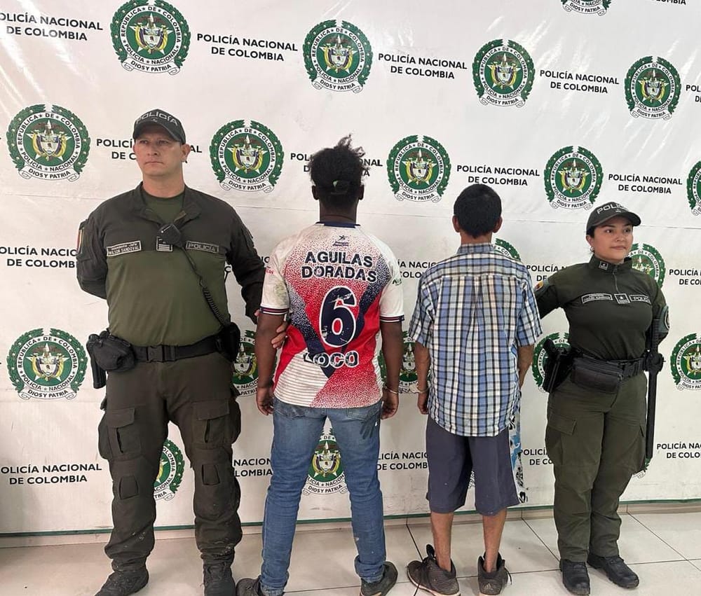 Capturan a dos hombres por grave daño ambiental en la vía Girón - Bucaramanga imagen de la publicación