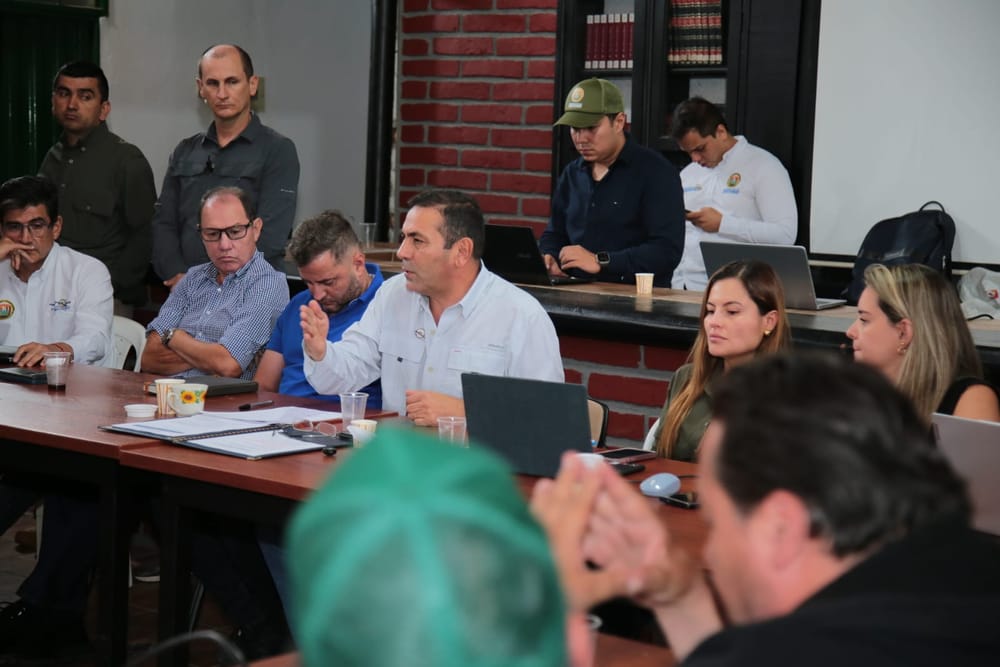 Concertadas tres mesas de trabajo para destrabar enfrentamiento en el peaje La Punta en Santander imagen de la publicación