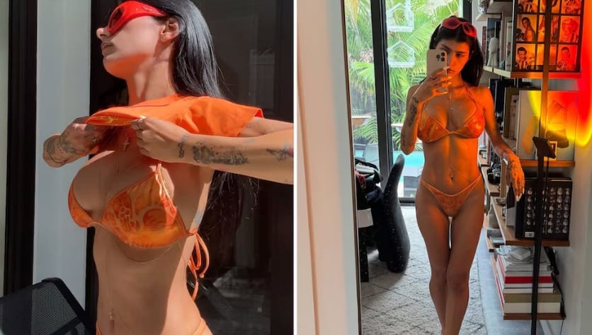 Mia Khalifa deslumbra en redes con bikini de la colaboración entre Karol G y Diesel imagen de la publicación