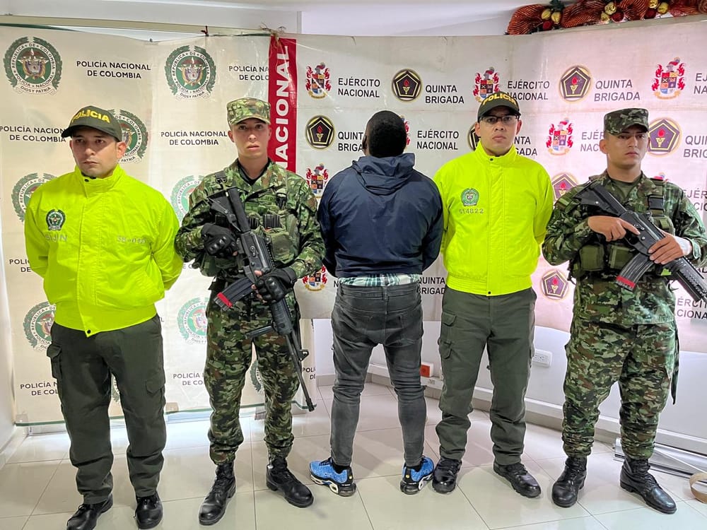 Golpe al Clan del Golfo en Santander, cae alias 'Henry', presunto cabecilla de la organización imagen de la publicación