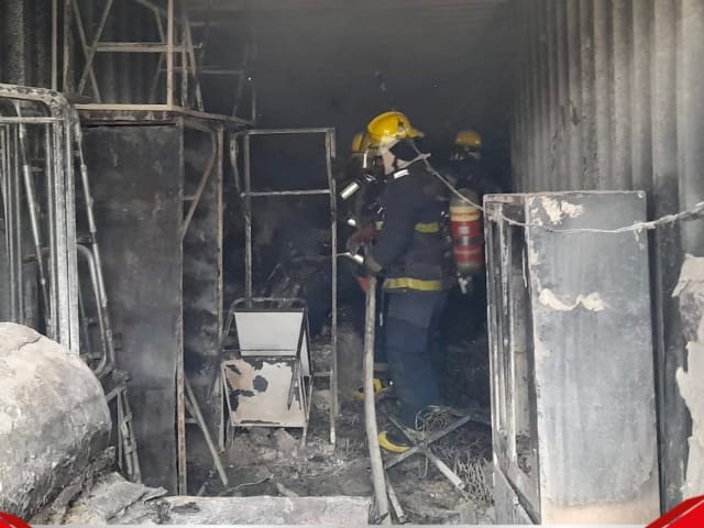 Incendio en Anillo Vial Girón- Floridablanca generó pánico imagen de la publicación