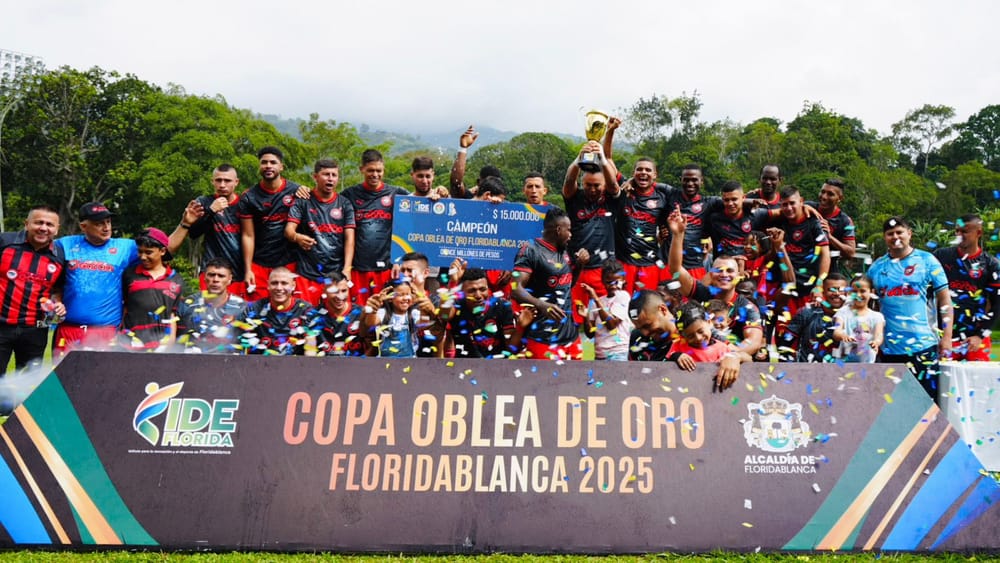 Copa Oblea de Oro quedó en manos de Móviles García en Floridablanca imagen de la publicación