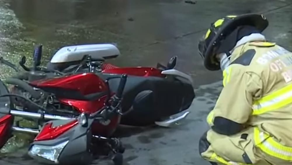 Accidente por exceso de velocidad dejó a un niño lesionado en Girón imagen de la publicación