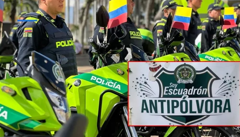 Policía Metropolitana activó el Escuadrón Antipólvora para evitar más quemados en Bucaramanga imagen de la publicación