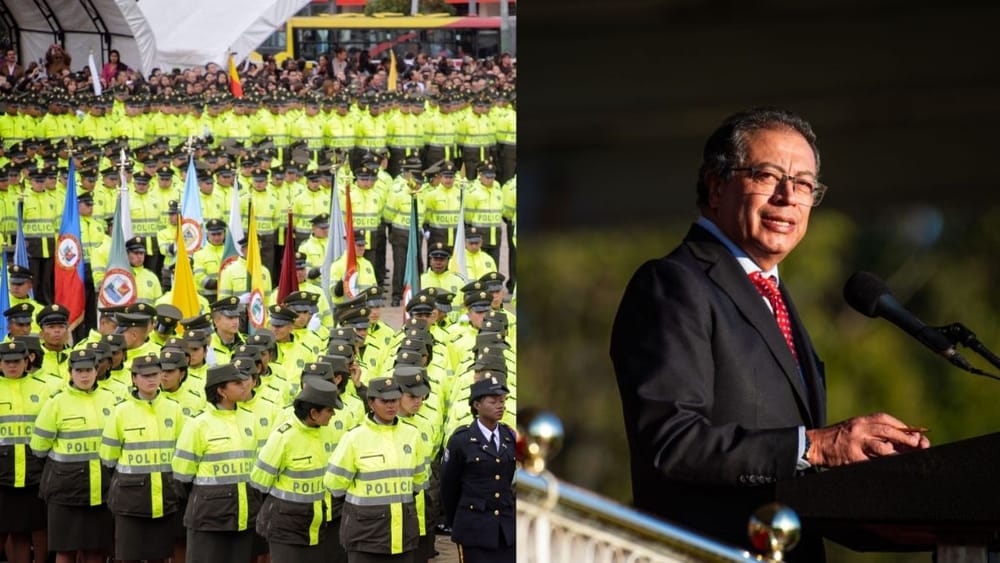 Gobierno Petro aumentará más del 45%el salario de los auxiliares de Policía imagen de la publicación