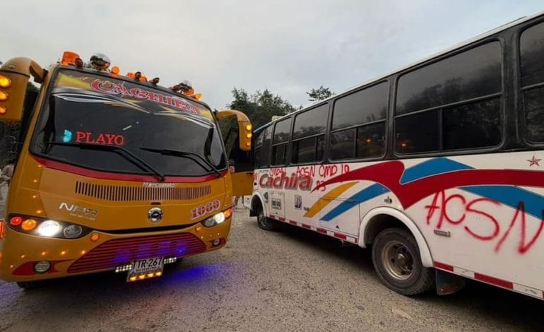 Ataque vandálico a Flota Cáchira generó afectaciones de movilidad imagen de la publicación
