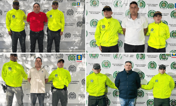 Cuatro extraditados del ELN y el Clan del Golfo a EE.UU. por narcotráfico imagen de la publicación