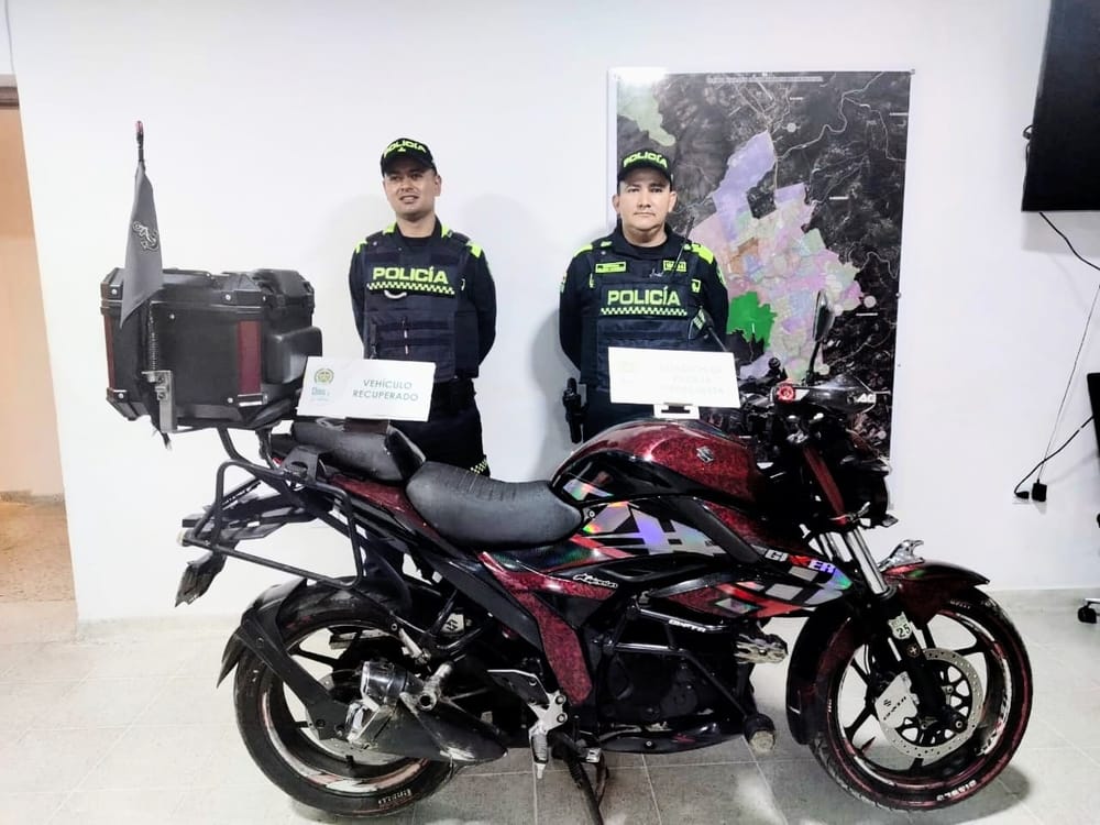 Ladrones se llevaron una moto y no pudieron emprender el ‘viaje’ imagen de la publicación