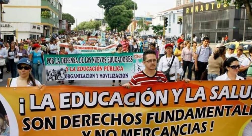 Habrá otra movilización de docentes en Bucaramanga imagen de la publicación