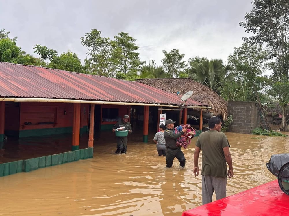 Cuando el uniforme se moja de valentía imagen de la publicación