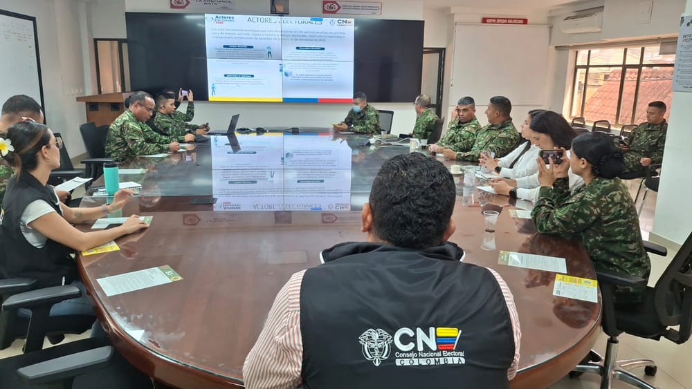 Mesa de trabajo para atacar las amenazas a la democracia en Santander imagen de la publicación