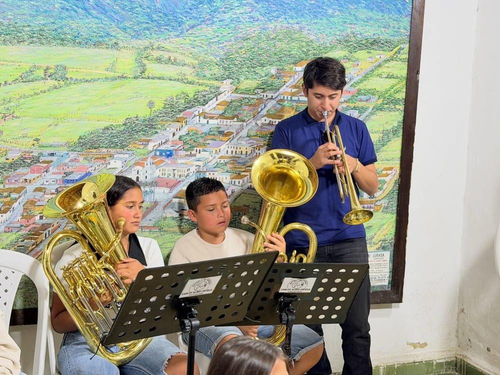 Nuevo año de formación musical en Suratá imagen de la publicación