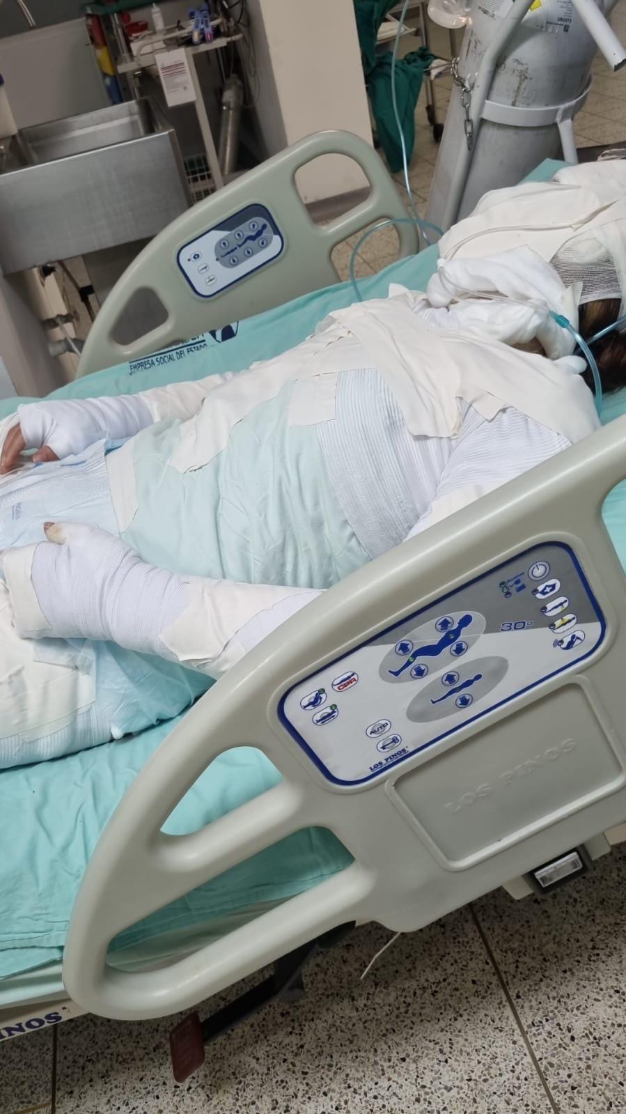 María Fernanda Vargas lucha por sobrevivir tras accidente laboral imagen de la publicación