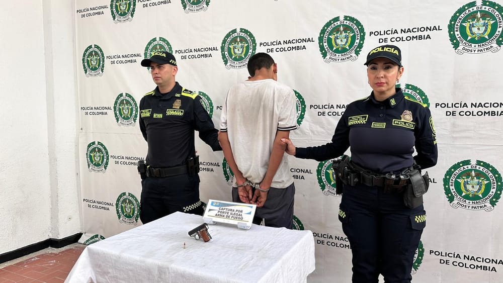 Armados y peligrosos  capturados en Floridablanca imagen de la publicación