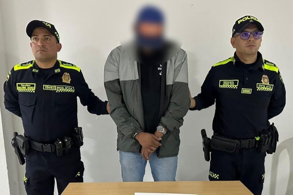 Capturado presunto homicida vinculado a banda criminal en Floridablanca imagen de la publicación