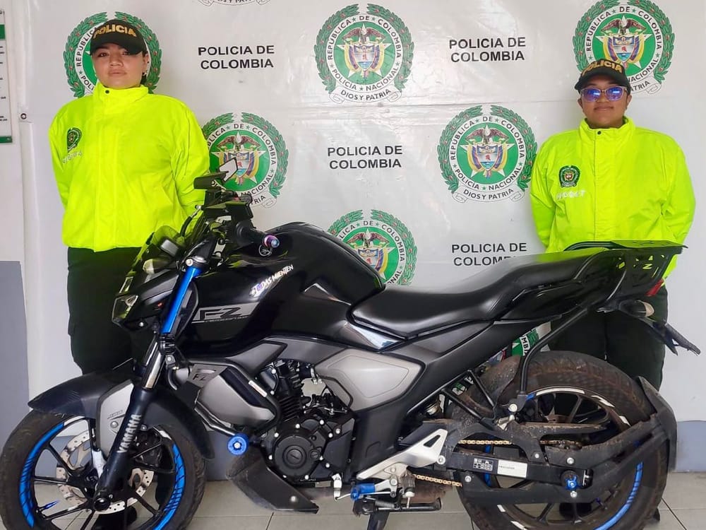 Autoridades recuperaron dos motocicletas robadas en Málaga imagen de la publicación