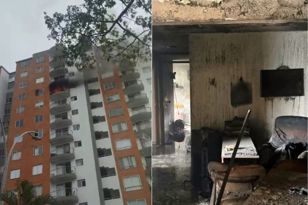 Incendio consumió por completo un apartamento en Real de Minas imagen de la publicación