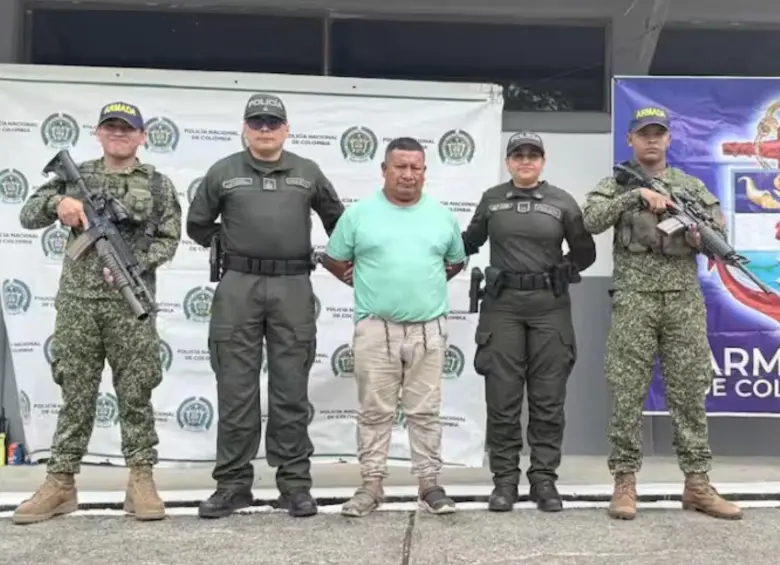 Capturado alias ‘Pitufo’ jefe  financiero de narcoguerrilla imagen de la publicación