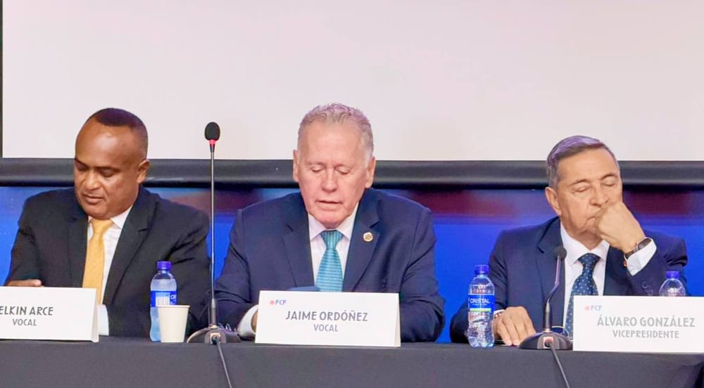 Jaime Ordoñez ratificado en el Comité Ejecutivo de la FCF imagen de la publicación