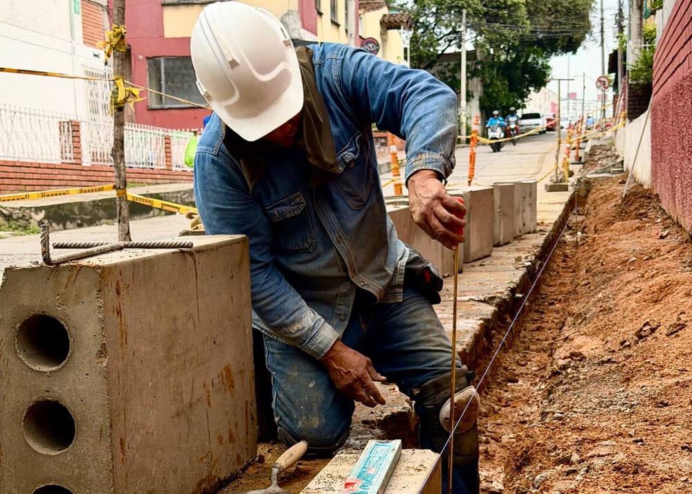 Por fin le metieron obras a los andenes de ‘La Ciudad Bonita’ imagen de la publicación