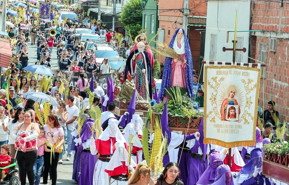 Domingo de Ramos en Floridablanca imagen de la publicación