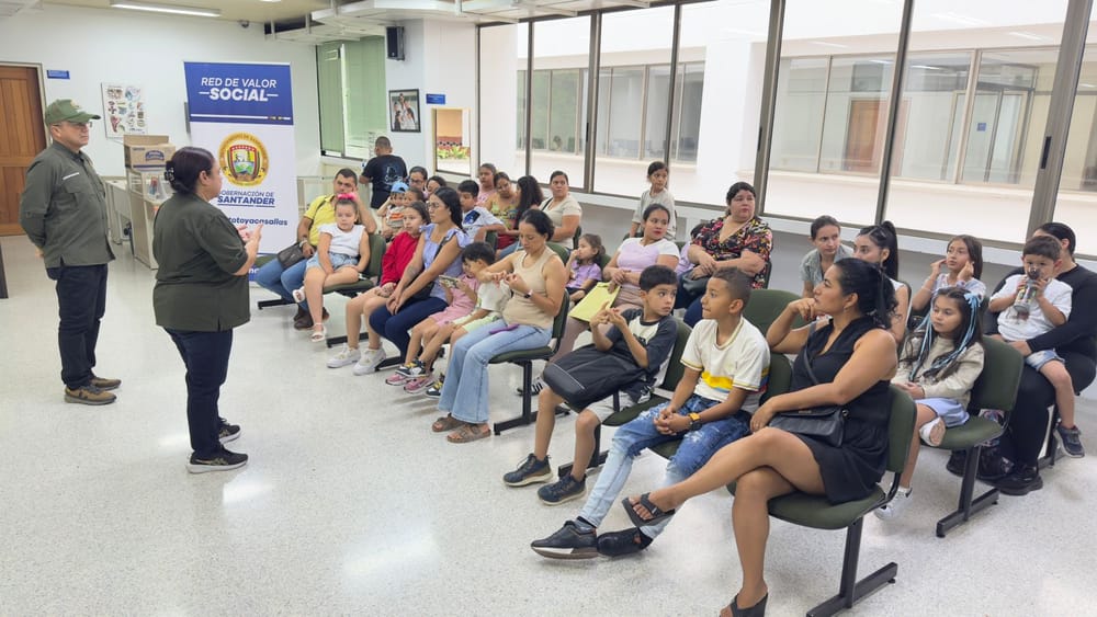 Gobernación y Santoto se unen por la salud visual de niños en Piedecuesta imagen de la publicación