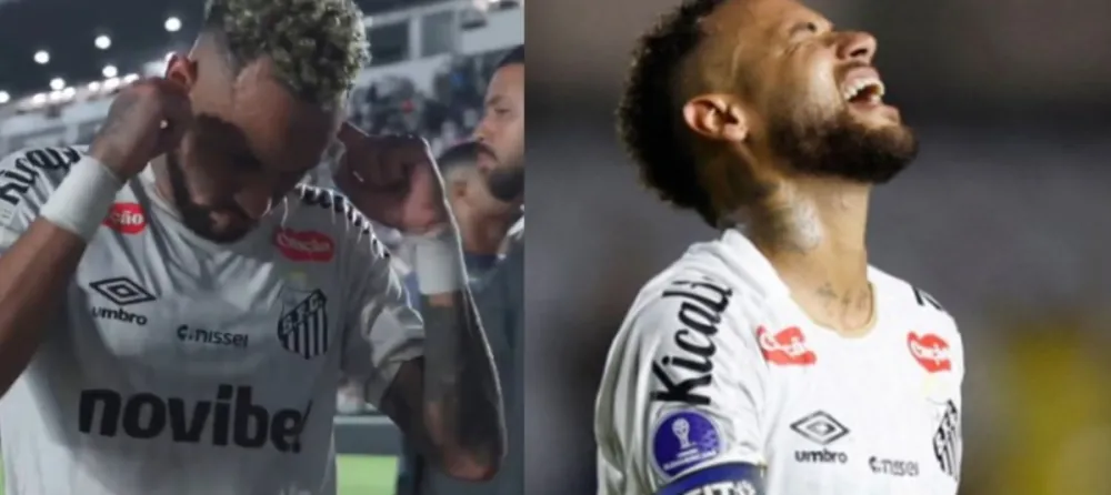 Neymar estalla contra la prensa y la hinchada tras derrota de Santos imagen de la publicación