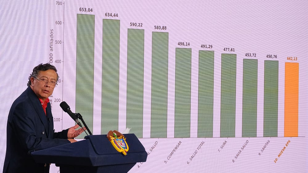 Petro anuncia medidas contra las EPS ineficientes: les quitará la licencia de salud imagen de la publicación