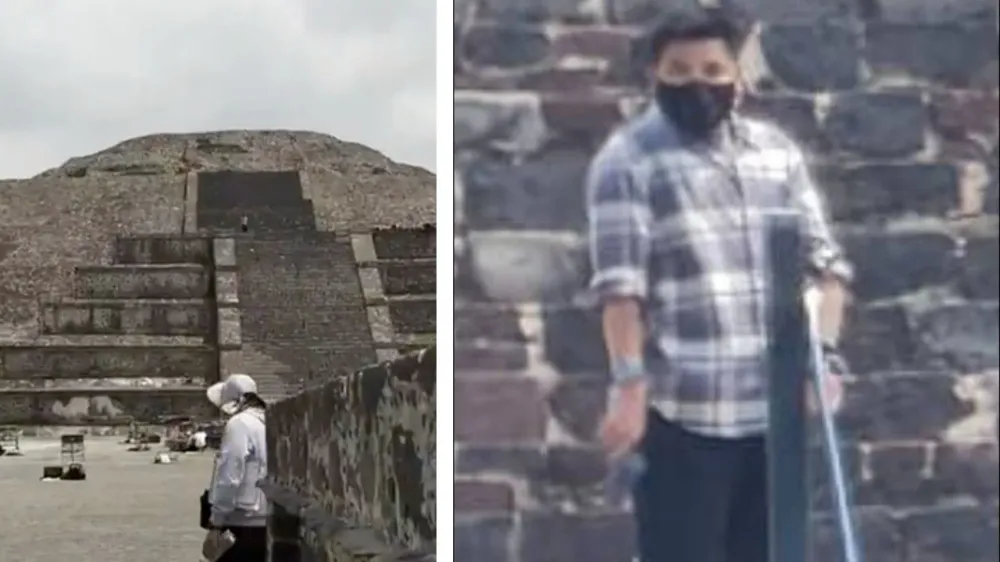 Balacera en Teotihuacán deja dos muertos y varios heridos tras ataque desde la Pirámide de la Luna imagen de la publicación