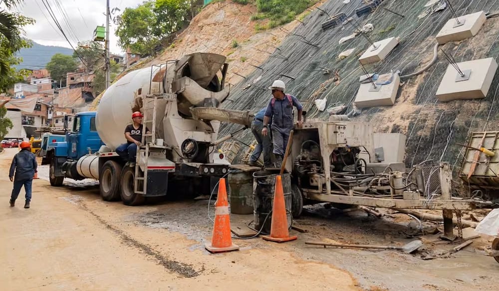 Muro de contención salvaguarda la vida en Altos del Poblado en Girón imagen de la publicación