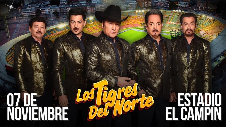 Los Tigres del Norte rugirán en el estadio El Campín imagen de la publicación