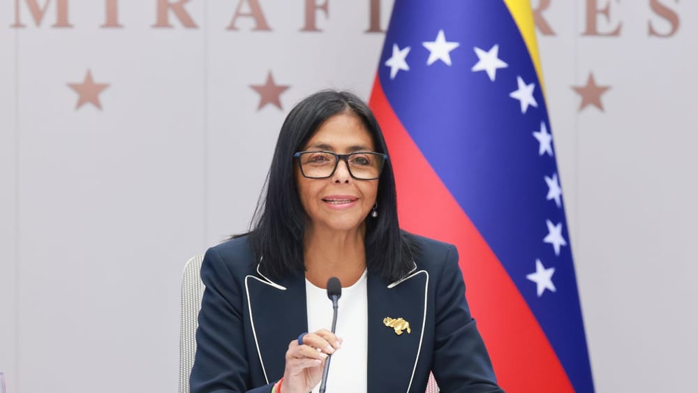 Estados Unidos levanta sanciones personales a Delcy Rodríguez imagen de la publicación
