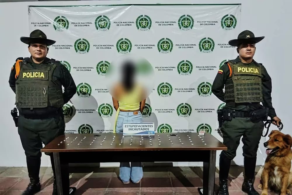 Cae en San Gil mujer con dosis de bazuco listas para comercializar imagen de la publicación