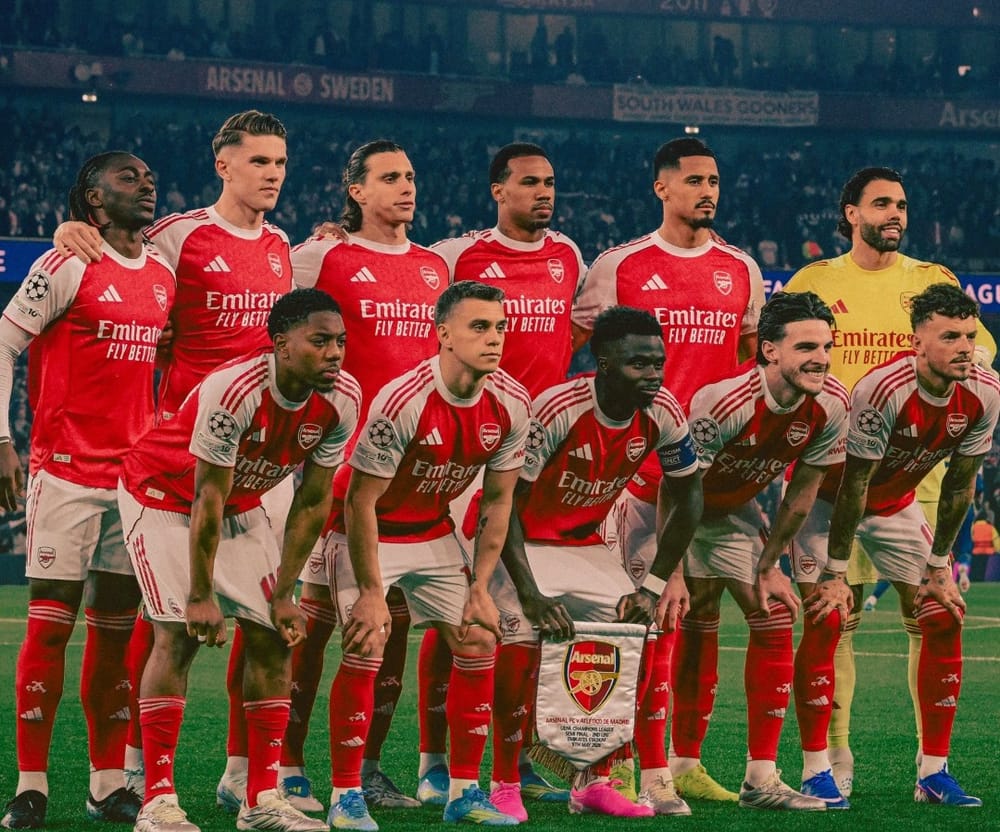 Los ‘Gunners’ primeros finalistas de la Liga de Campeones imagen de la publicación