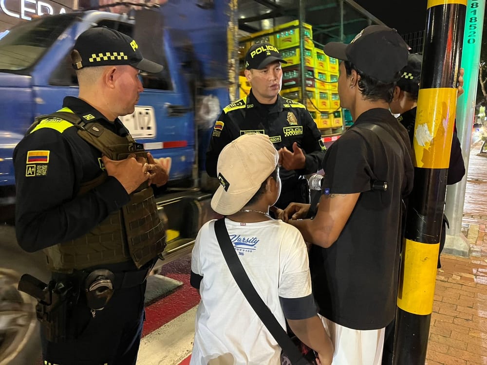 Policía de Bucaramanga intensifica operativos contra la mendicidad y el trabajo infantil imagen de la publicación