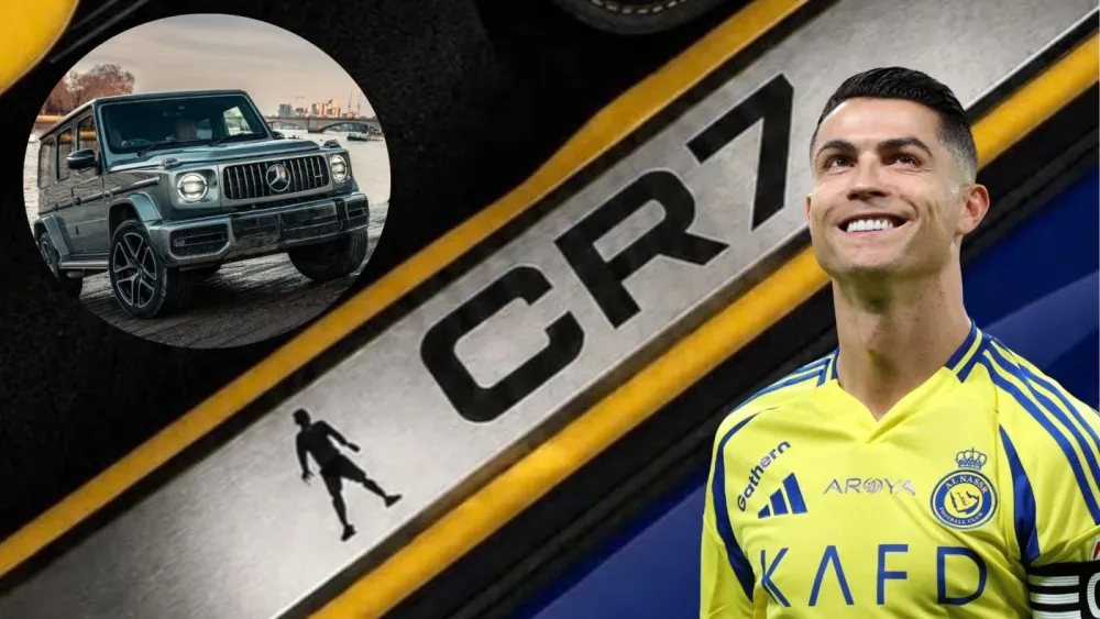 Cristiano Ronaldo estrena un exclusivo Mercedes-AMG personalizado imagen de la publicación
