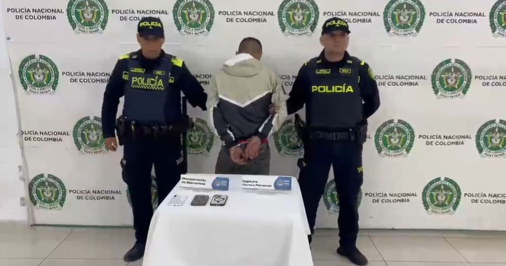Comunidad en el centro de Bucaramanga golpeó a presunto ladrón extranjero antes de ser capturado imagen de la publicación